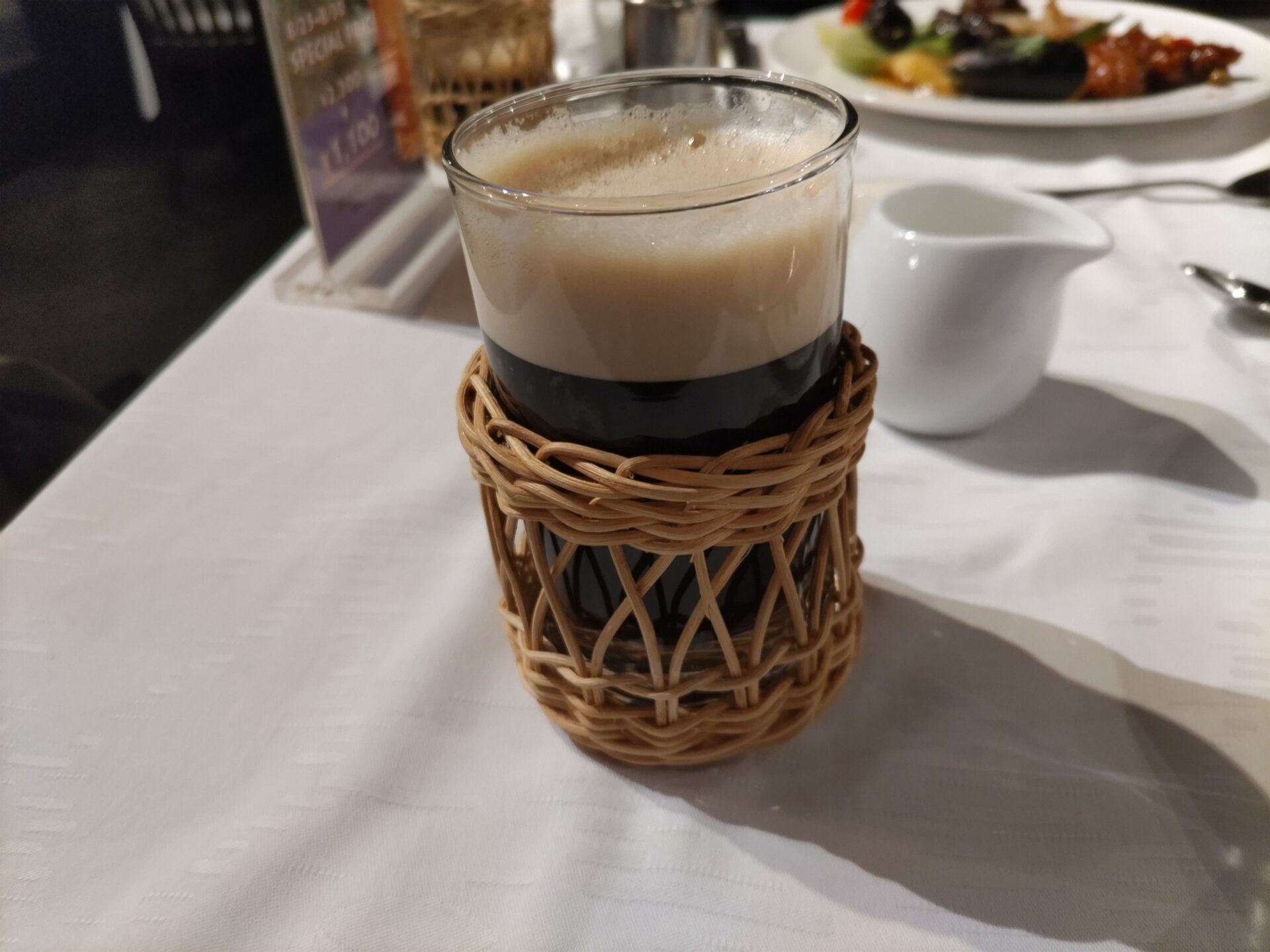 フリードリンクのコーヒー