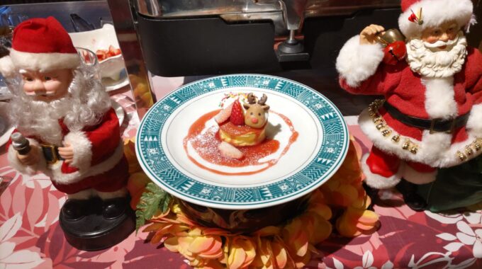 クリスマスパンケーキ