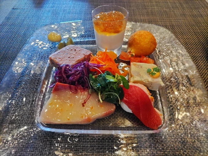 オードブルの盛り合わせ